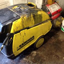 Marcher steam cleaner paraffin/diesel hot an cold pressure washer pick up only can't post it sorry reduced for quick sale