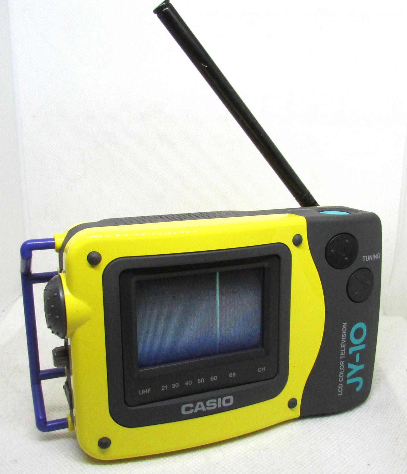 CASIO ポータブルテレビ JY-10 KOOLモデル 2025年最新】CASIO