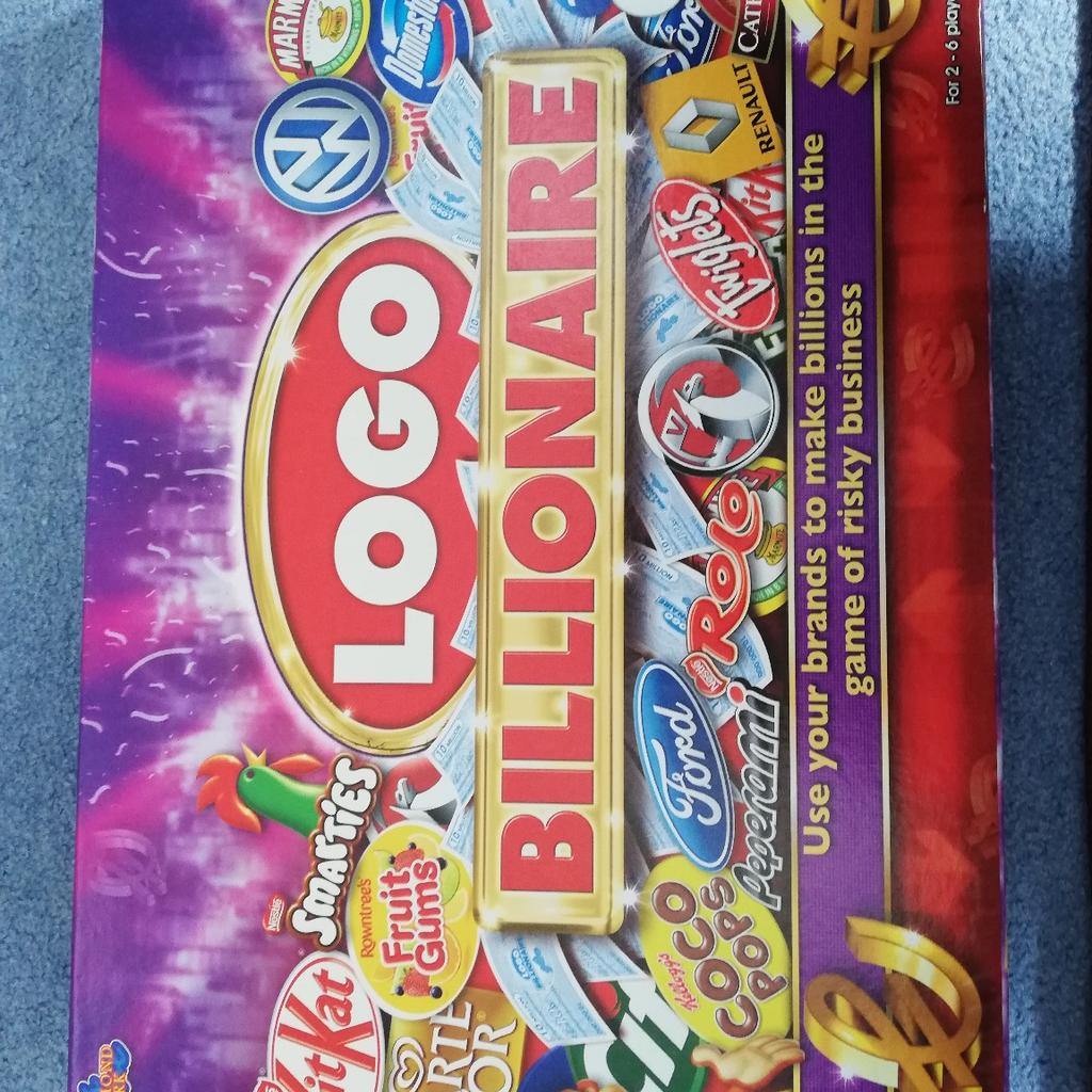 Logo billionaire board game in DY8 Dudley für £ 5,00 zum Verkauf
