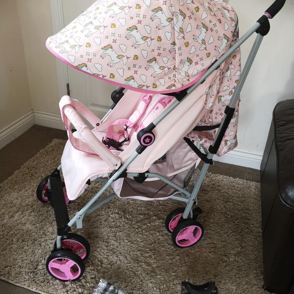 My babiie unicorn store stroller