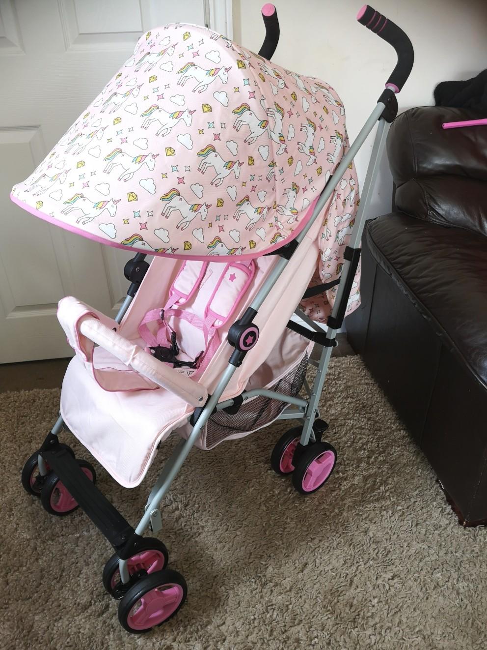 My babiie hot sale stroller unicorn