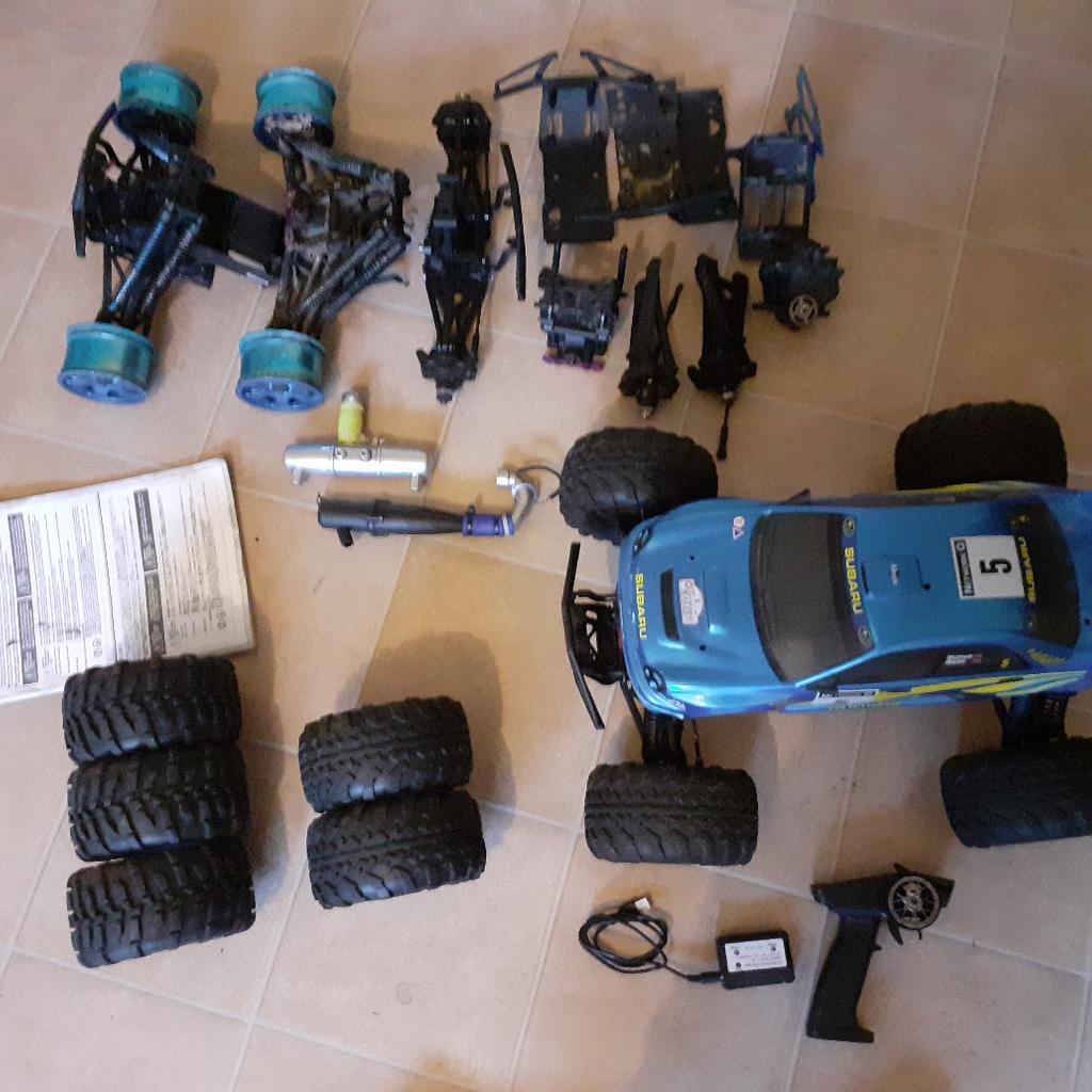rc nitro savage x 4wd monster truck in TF7 Jackfield für 100,00 £ zum