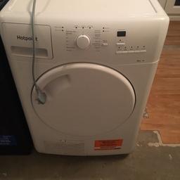 Hotpoint dryer 8kg in good condition and is fully working dent to the side as pictured few cosmetic marks but nothing major and doesn’t effect use £100 Ono