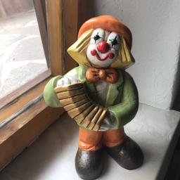 Quanto mi puoi offrire? Pezzo rarissimo...Pagliaccio Clown Thun Pico con fisarmonica originale. Alto circa 25 cm. Consegna Guidonia (Roma)