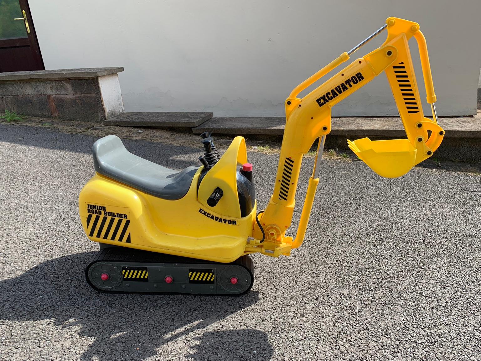 Junior road builder excavator toy hot sale