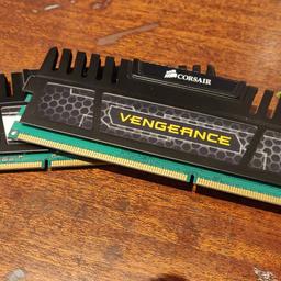 Corsair Vengeance 8GB DDR3 RAM (2x4GB) 1600MHz. Selling after upgrading to DDR4 ram. Works perfectly fine.