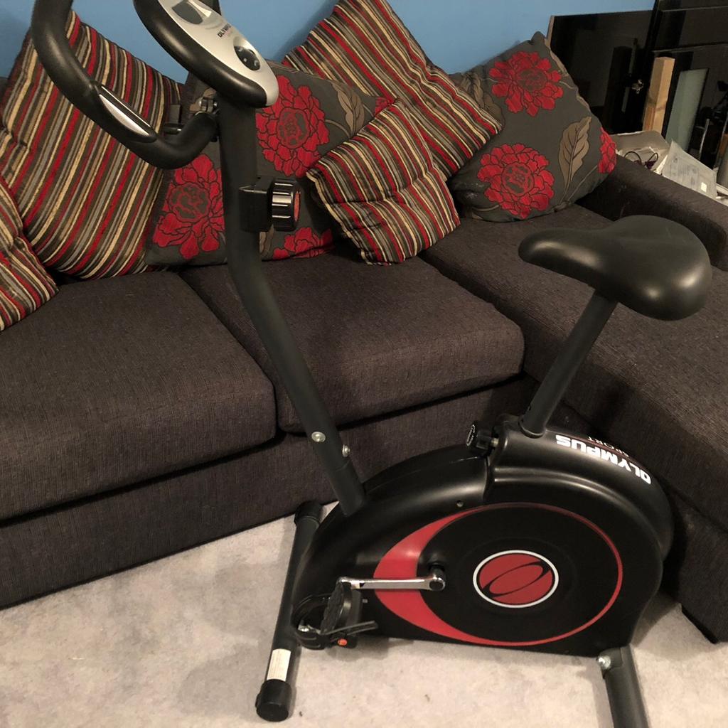 olympus for her exercise bike