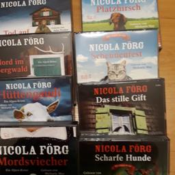 Verkaufe eine Serie Hörbücher ( Krimi ).8 Teile 5CD.Nicola Förg Nur einmal gehört. Keine Kratzer .Kein Versand. Pro Teil 15 Euro.