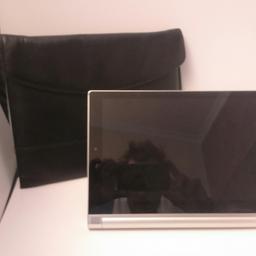 Lenovo large tablet android with case perfect condition can see working.come with charger lead and all.