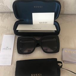 Style GG0083S 
Black
Comes with authenticity card and all you can see in the pictures. Selling on behalf of my friend! Postage and PayPal payments only. Price includes postage. Offers are NOT accepted.