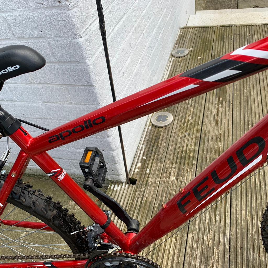 Apollo feud best sale bike red