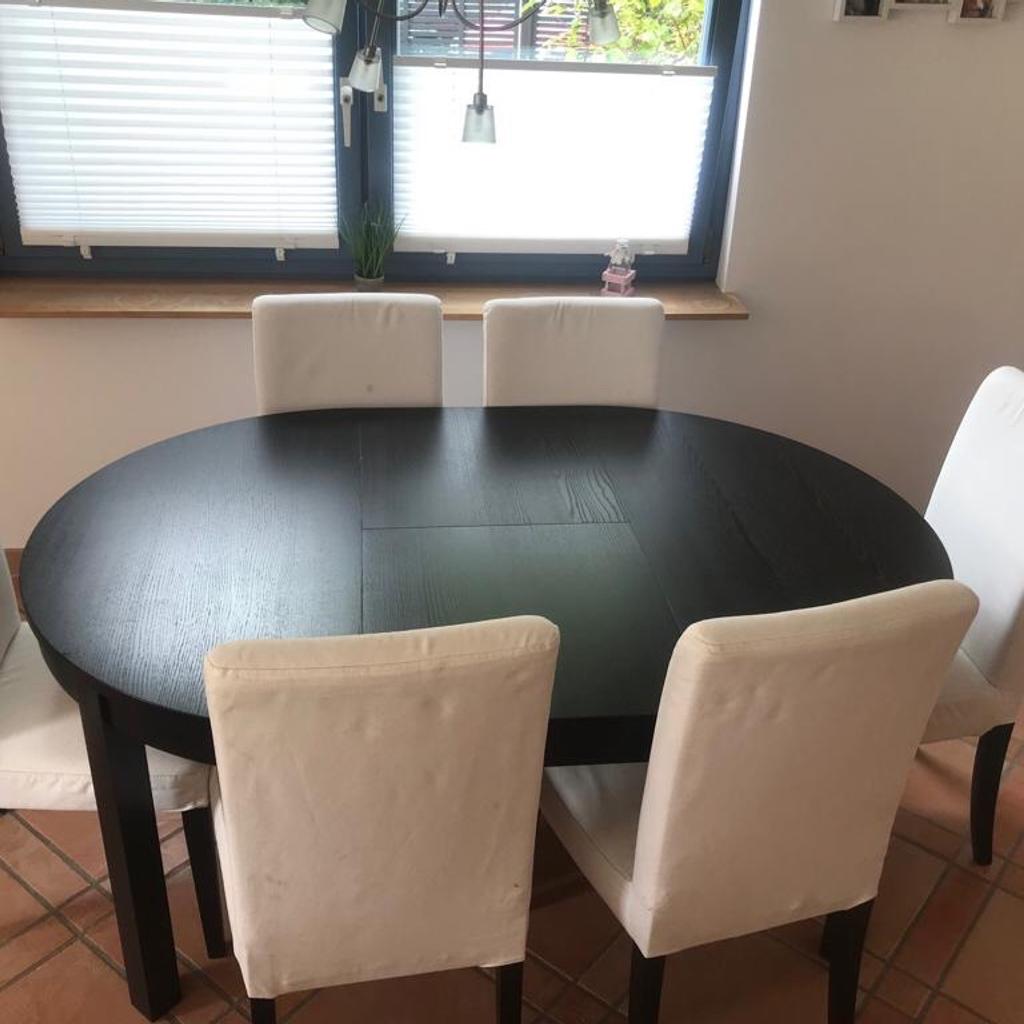 Rundtisch IKEA BJURSTA Esstisch rund/oval in 52428 Jülich für 55,00