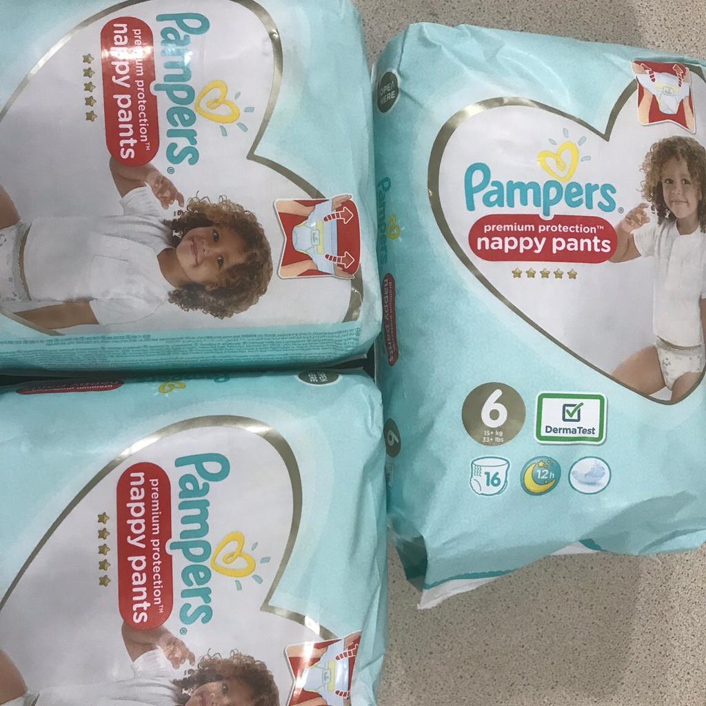 Pampers Premium Protection Nappy Pants Size 6