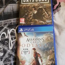 selling days gone and assassins creed 

days gone
assassins creed