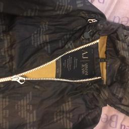 Original Armani jacket size medium colour khaki