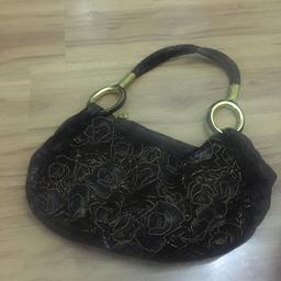 A brown purse