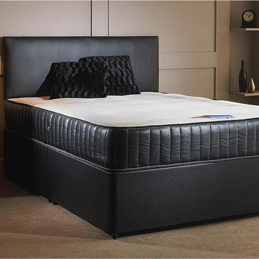 BRAND NEW LEATHER DIVAN BEDS & MATTRESSES AVAILABLE

EXPRESS DELIVERY / BOOK YOURS
CALL 01617913101
WHATSAPP 07566808408

COLOURS OPTIONS AVAILABLE
--BLACK
--WHITE
--BROWN
--CREAM

SINGLE £70
DOUBLE £90
KING SIZE £110

MATCHING HEADBOARDS
SINGLE £20
DOUBLE £25
KING £30

STORAGE DRAWERS AVAILABLE ( up to 4 drawers options )
£15 / Each

Payment Option

CASH ON DELIVERY ACCEPTED

EVERYTHING IS BRAND NEW IN ORIGINAL PACKAGING

CONTACT FOR MORE INFORMATION

CAN ARRANGE QUICK DELIVERY