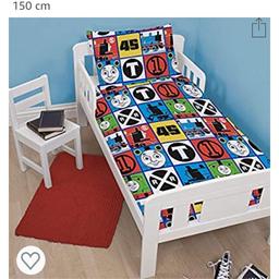 Brand new unopened Thomas the tank engine toddler bed duvet set
Selling simply because ordered my son the wrong size while doing his room up and needed a single size