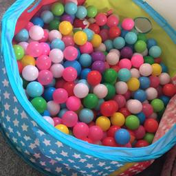 Ball pit not had it long at all and 4 bags of balls all in great condition barely played with