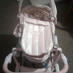 comes with annabell doll all works changing bag and few accessories
