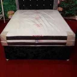 BRAND NEW CRUSHED DIVAN OPTIONAL BASES, HEADBOARDS AND MATTRESSES
AVAILABLE IN 4 COLOURS AT VERY LOW PRICE

Single £70
✴️Double £90
✴King £110

COLOURS AVAILABLE

✴️Champagne(Gold)
✴️Black
✴️Silver(Steel)
✴️Royal Blue

Head Board £35 And Drawers £20 (each)

DIFFERENT MATTRESS OPTIONS AVAILABLE

💬WHATSAPP = 07566808408
☎️CALL = 01617913101