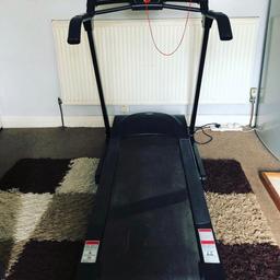 York electric treadmill for sale. No longer used and space needed.

Very good condition, well built and sturdy great for running and walking. Has various preset programmes and intensity, great for beginners or advanced runners.

Collection only from Sheldon B26
£60