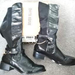 Knee length boots size 5 brand new river island.
