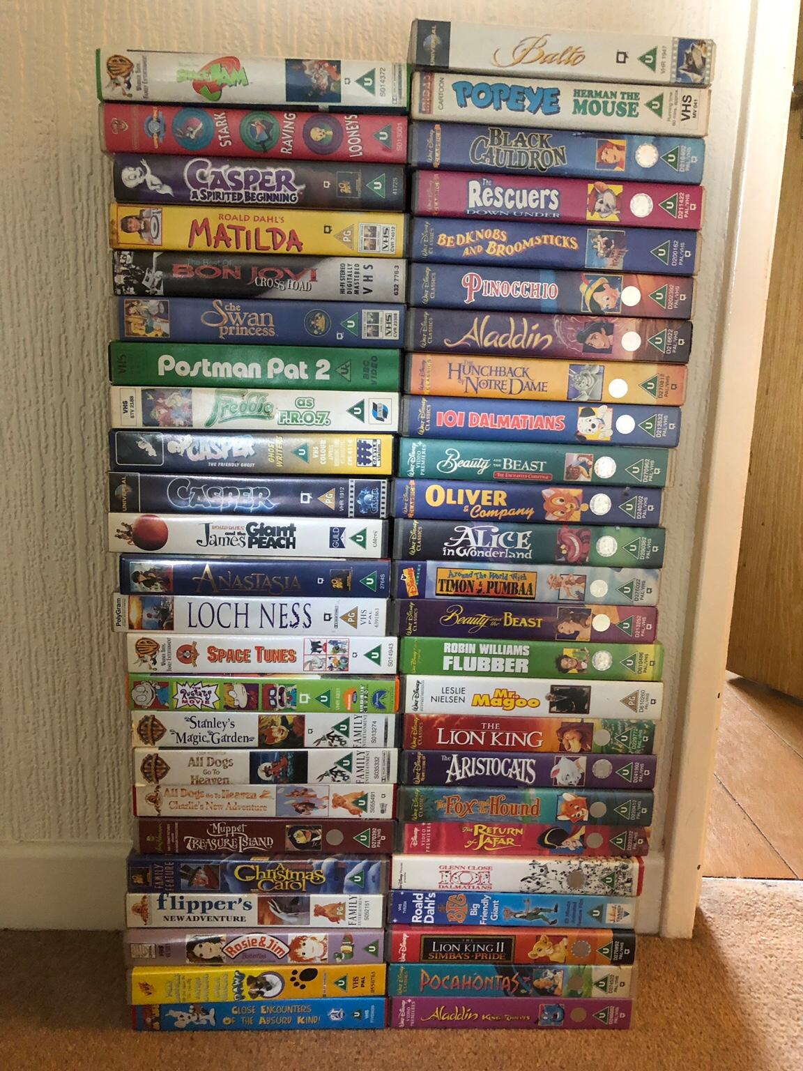 Disney VHS Tapes £10 in M6 Salford for £10.00 for sale | Shpock