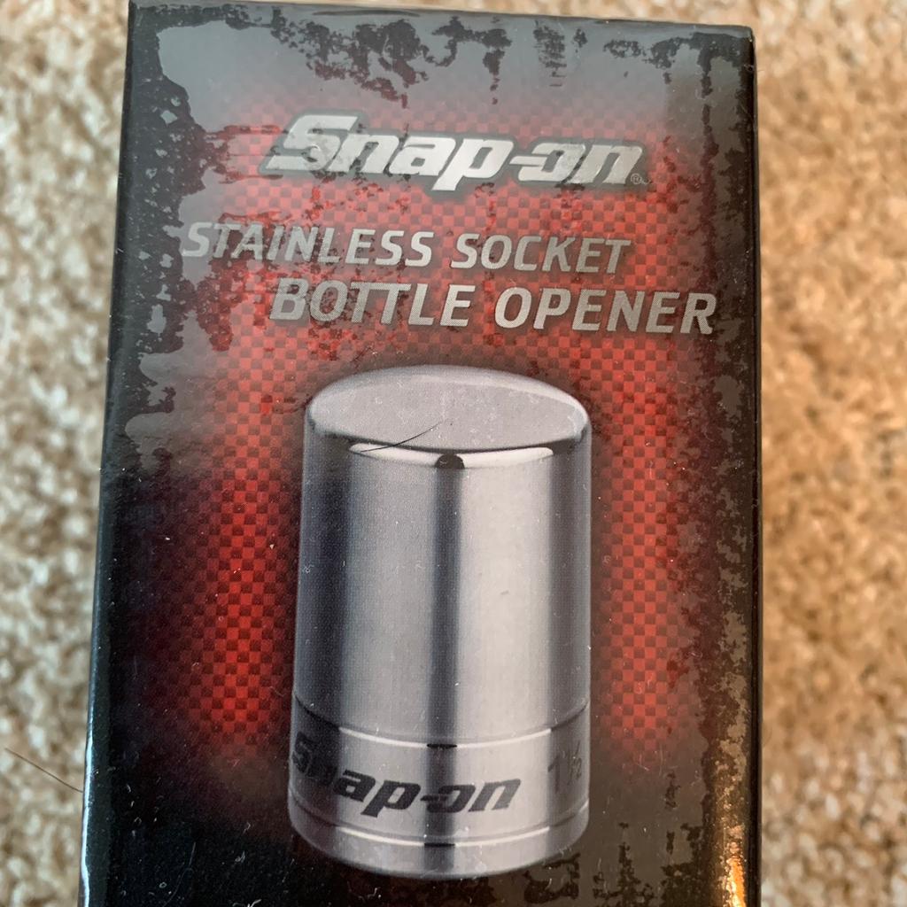 Snap On Tools stainless socket bottle opener in Lichfield für 12,00 ...