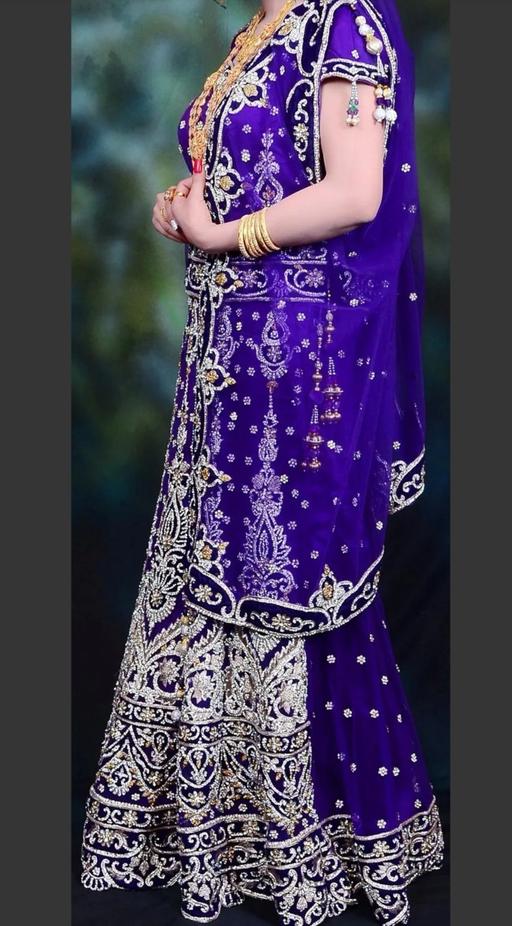 Buy & Sell West London Hillingdon - Photos for Womens Purple Punjabi BRIDAL DRESS