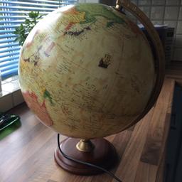 Desk electric globe light