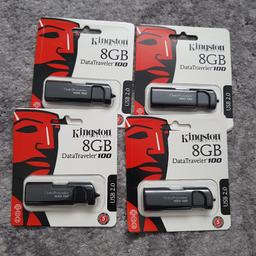 Hi guys,

I am selling these memory sticks which are still in the pack for £3 each. Happy to sell all 4 for £10. 

This product is BRAND NEW and comes from a smoke free and pet free home.🙂