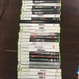 Large bundle of 31 Xbox 360 games
£25 the lot
Collection from Sheldon B26
Good condition, selling due to changing console 