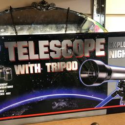 Telescope with tripod collect only Tamworth