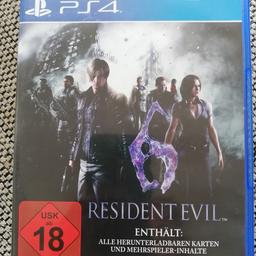 Ich biete Resident Evil 6 für die Ps4 an. Dieses Spiel funktioniert einwandfrei.


Zzgl. Versand 2,70 €