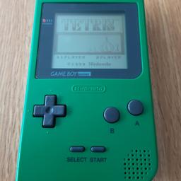 Fully working Green Nintendo Gameboy Pocket with Tetris game. In excellent condition,  batteries not included.