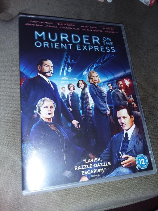 Buy & Sell Swansea - Wales Penlan - Swansea - Photos for MURDER ON THE ORIENT EXPRESS DVD FOR SALE.