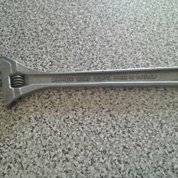 Used Baboo 15" adjustable spanner
collection from Castle Bromwich B36