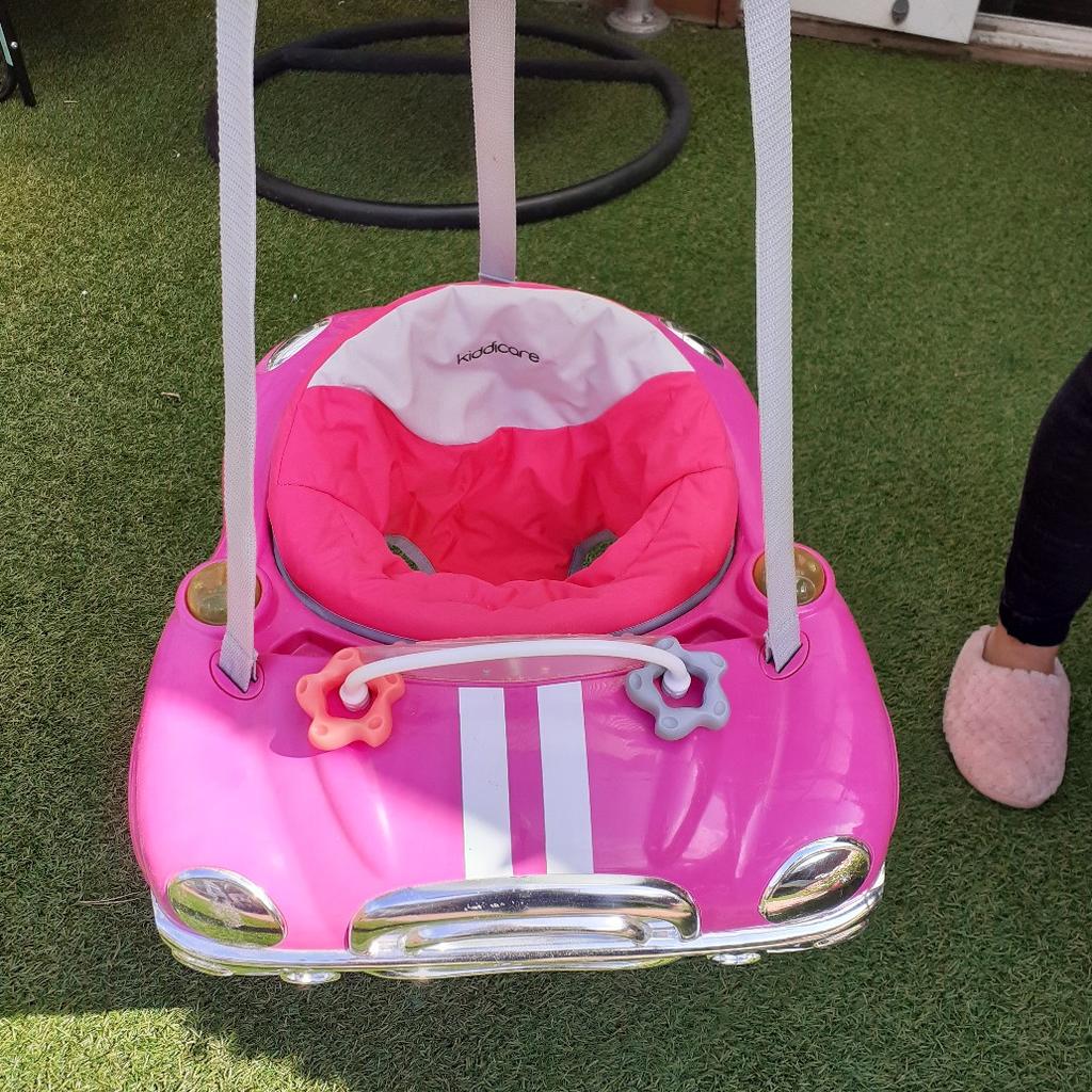 Pink car store door bouncer