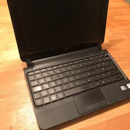 HP mini 
Windows 7 starter 
Great laptop 
*Doesn’t include power adapter*
*I have not tested to see if it’s working so no returns, it is for the buyer to repair*
3 USB  ports 
Headphone jack port
Vga port

Feel free to make me an offer