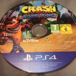 Crash bandicoot, works fine just no case 
Collection only, make me an offer
