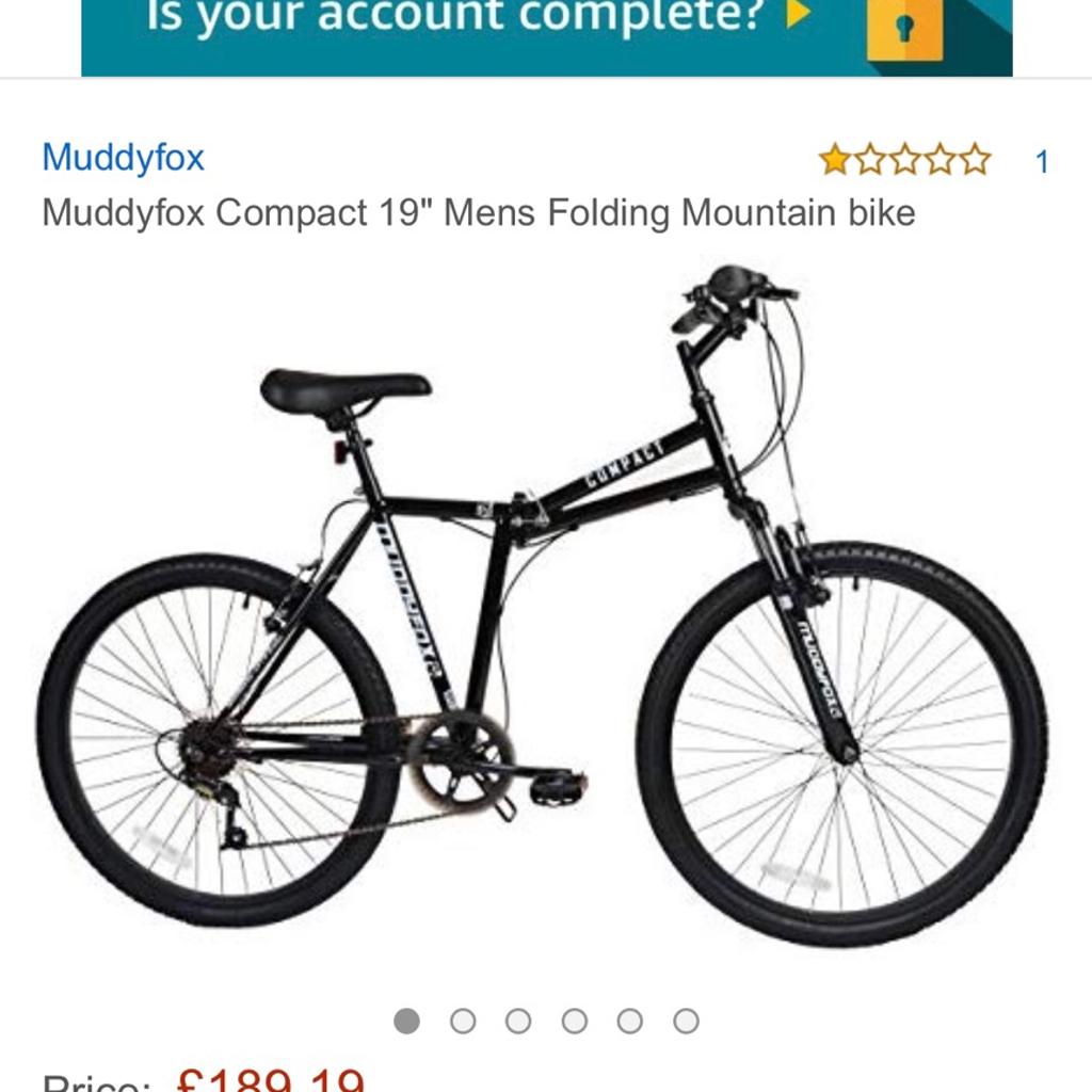 Muddyfox compact folding 2025 bike 26 inch