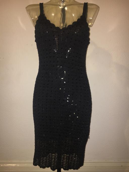 Buy & Sell Merseyside Sefton - Photos for Ladies size 10 black sequin LBD dress