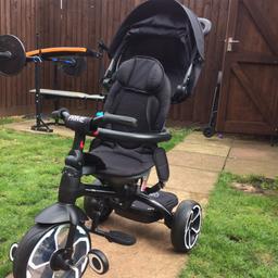 Excellent condition used only once comes with a small instruction guide aswell to set up the trike