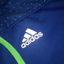 Blue Adidas jacket, size medium