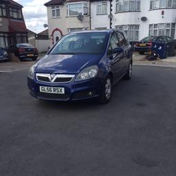 Here I have a Vauxhall zafira 7 seater in very good condition for its age the car drives how it should with no issues the mileage currently is 137k. Car comes with mot and tax so it's ready to drive away I'm currently driving so mileage might go higher any questions please feel free to ask only £1,100 no offers thanks