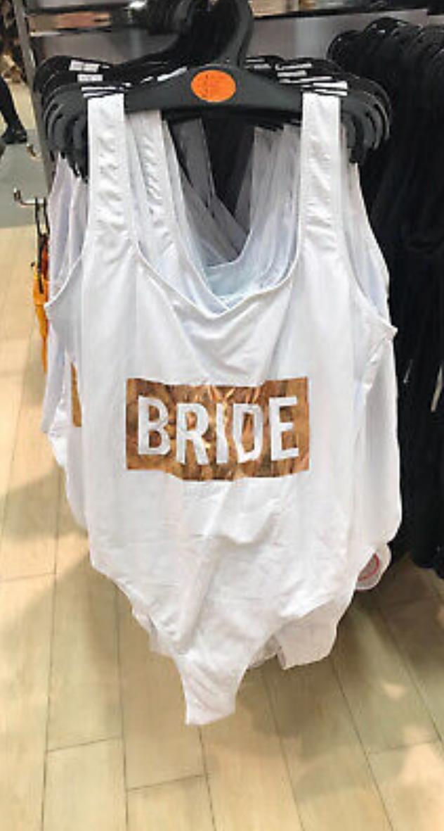 bride swimming costume primark