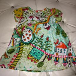 Oilily girls dress small age 5 more a 3 . VGC . £15