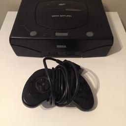 Selling a retro old console SEGA Saturn, comes with 3 games and a controller all in working condition.

(TESTED) 
Games:
Loaded 
Tomb raider 
Casper

COLLECTION ONLY..