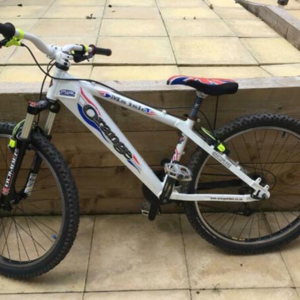 Orange Ms Isle mountain bike downhill jump in Coalbrookdale for 300.00 for sale Shpock
